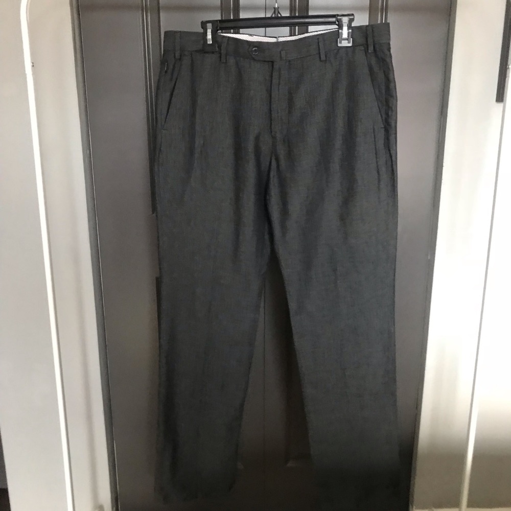 Armani men’s dress pants black/dark gray. 36